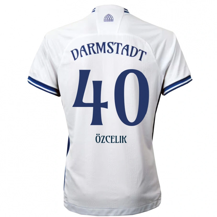Danxen Dámské Mehmet Özçelik #40 Bílá Modrá Daleko Hráčské Dresy 2025/26 Dres
