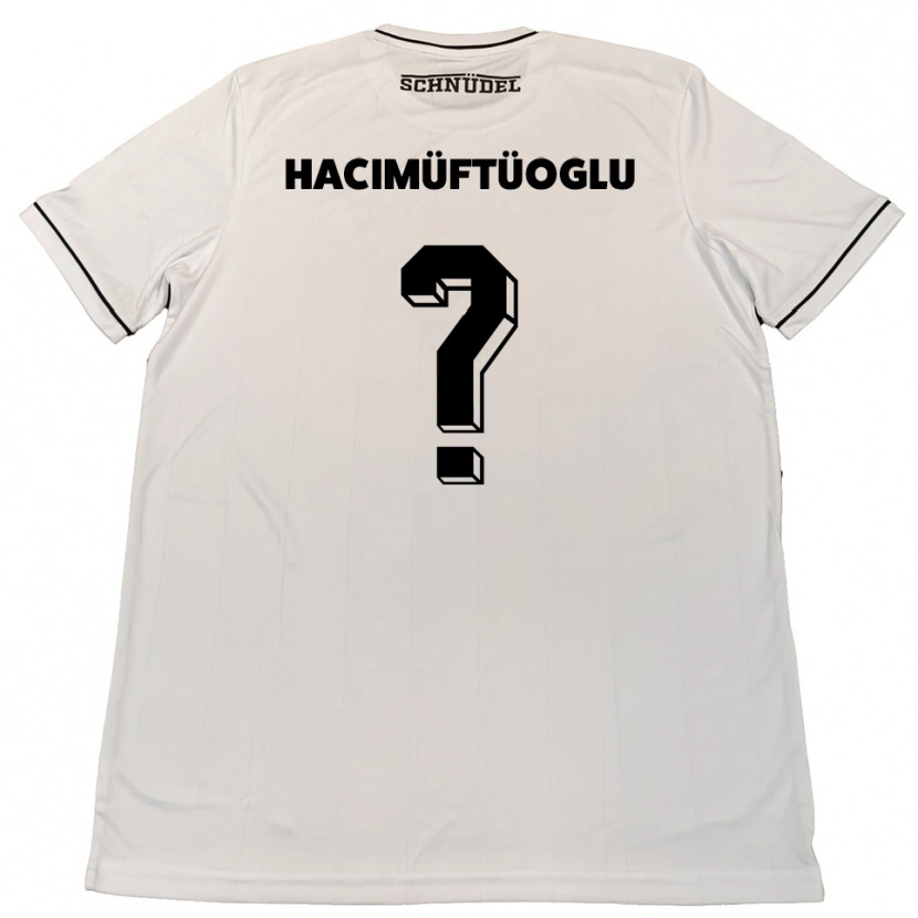 Danxen Dámské Belinay Hacimüftüoglu #0 Bílá Černá Daleko Hráčské Dresy 2025/26 Dres