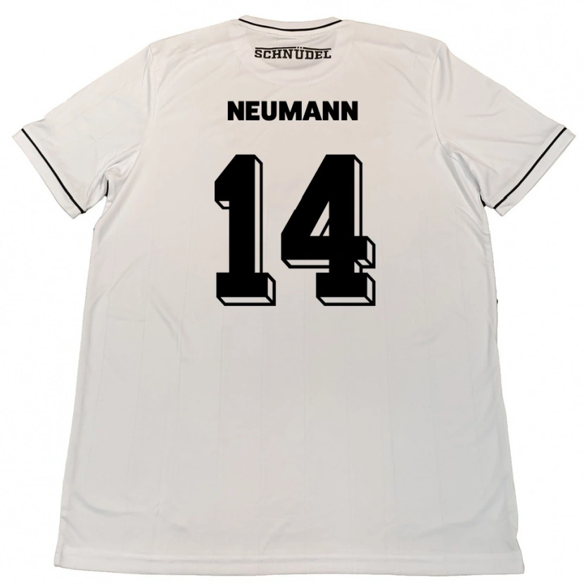 Danxen Dámské Felix Neumann #14 Bílá Černá Daleko Hráčské Dresy 2025/26 Dres