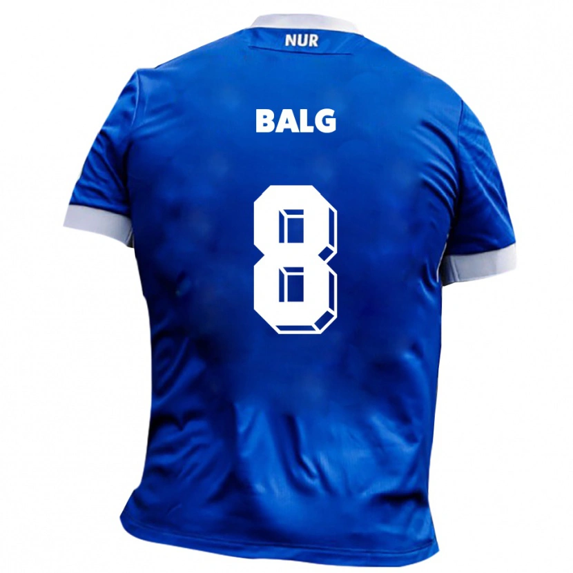Danxen Dámské Fabian Balg #8 Modrá Bílá Daleko Hráčské Dresy 2025/26 Dres