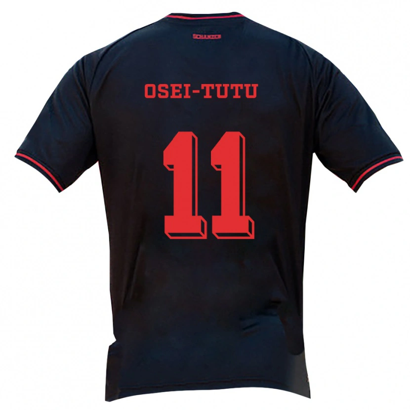 Danxen Dámské Jason Osei-Tutu #11 Černá Červená Bílá Daleko Hráčské Dresy 2025/26 Dres