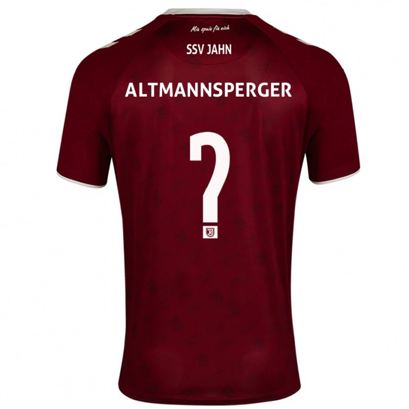 Danxen Dámské Felix Altmannsperger #0 Vínová Bílá Daleko Hráčské Dresy 2025/26 Dres