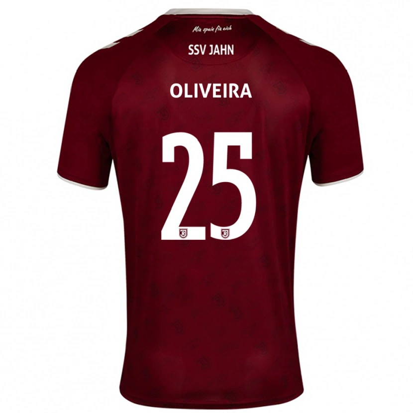 Danxen Dámské Nicolas Oliveira #25 Vínová Bílá Daleko Hráčské Dresy 2025/26 Dres