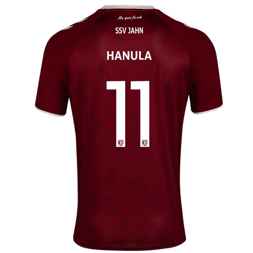 Danxen Dámské Fabian Hanula #11 Vínová Bílá Daleko Hráčské Dresy 2025/26 Dres
