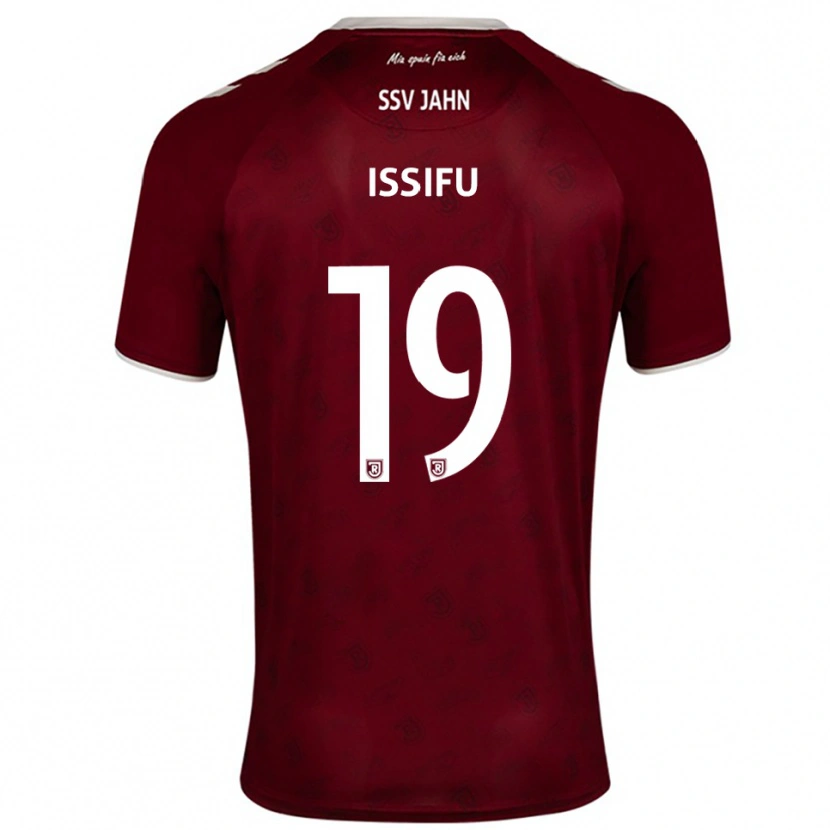 Danxen Dámské Hakim Issifu #19 Vínová Bílá Daleko Hráčské Dresy 2025/26 Dres