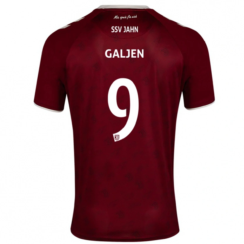 Danxen Dámské Dejan Galjen #9 Vínová Bílá Daleko Hráčské Dresy 2025/26 Dres