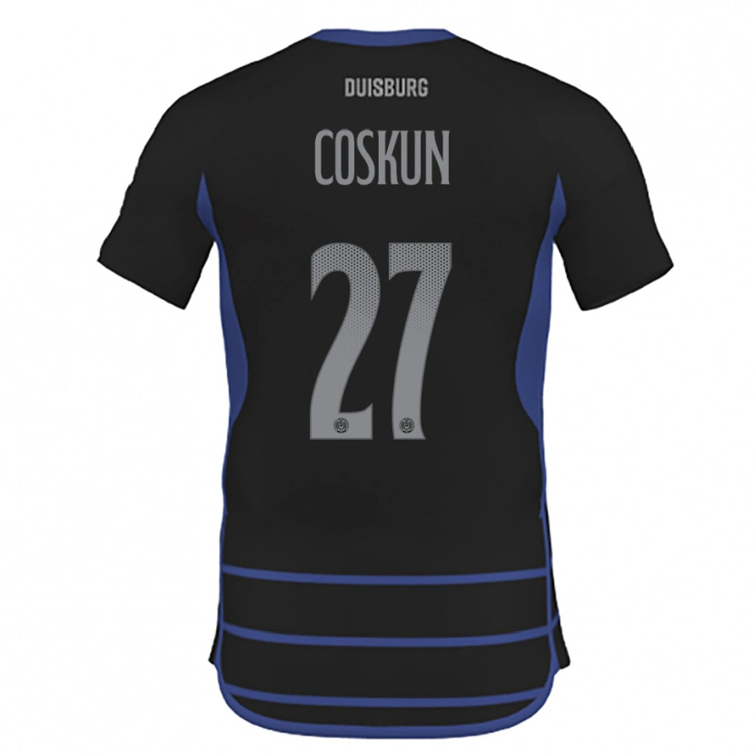 Danxen Dámské Can Coskun #27 Černá Modrá Daleko Hráčské Dresy 2025/26 Dres