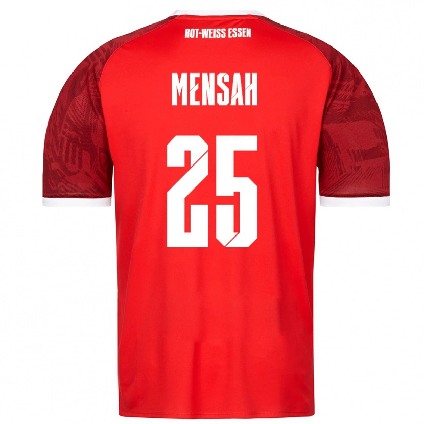 Danxen Dámské Franklin Opoku-Mensah #25 Červená Vínová Bílá Daleko Hráčské Dresy 2025/26 Dres