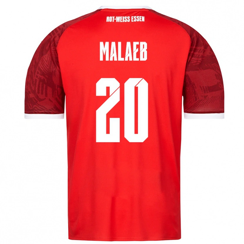 Danxen Dámské Rami Malaeb #20 Červená Vínová Bílá Daleko Hráčské Dresy 2025/26 Dres