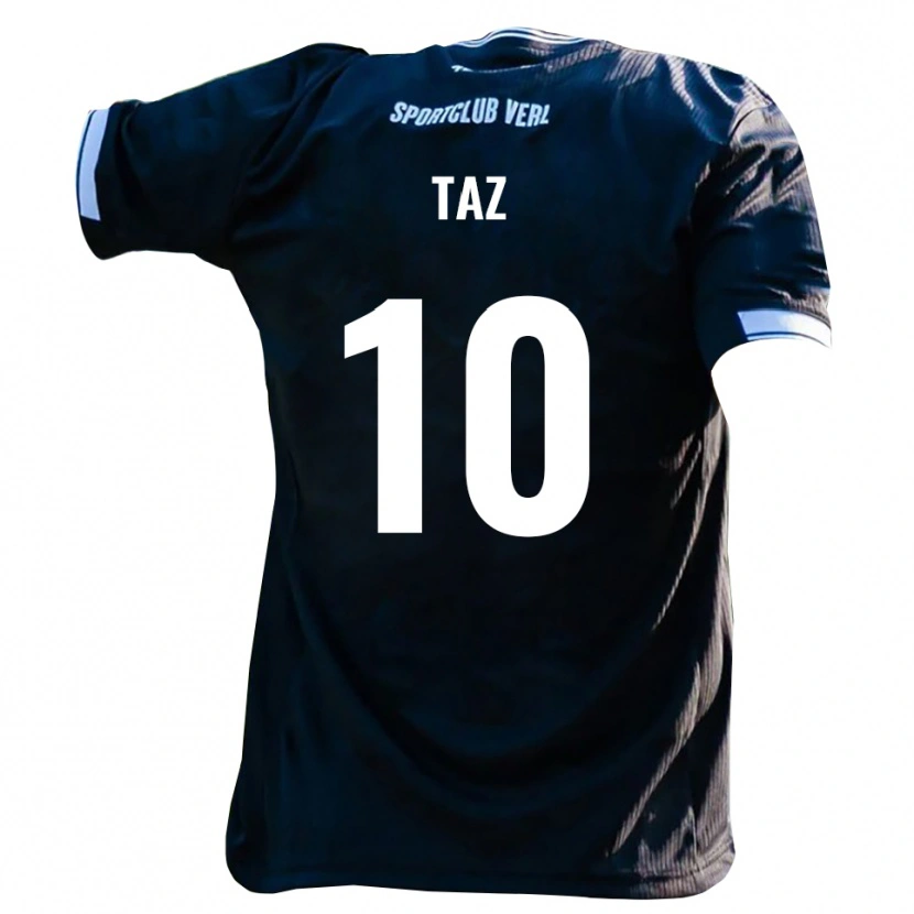 Danxen Dámské Berkan Taz #10 Černá Bílá Daleko Hráčské Dresy 2025/26 Dres