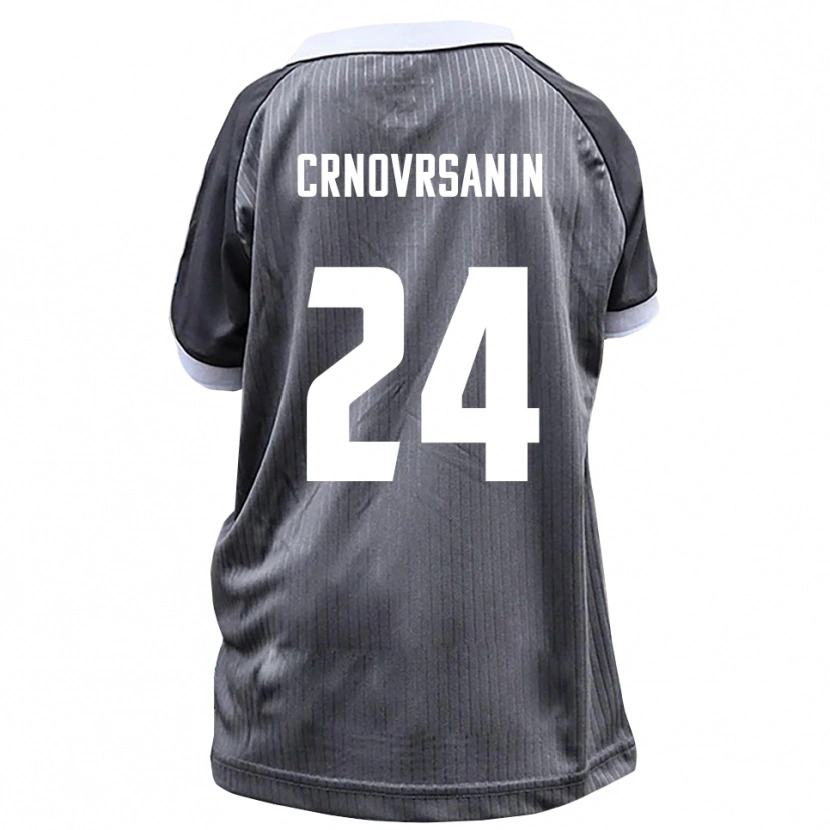 Danxen Dámské Sadin Crnovrsanin #24 Šedá Bílá Daleko Hráčské Dresy 2025/26 Dres