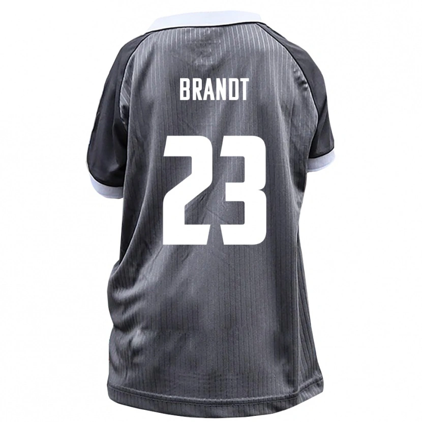 Danxen Dámské Max Brandt #23 Šedá Bílá Daleko Hráčské Dresy 2025/26 Dres
