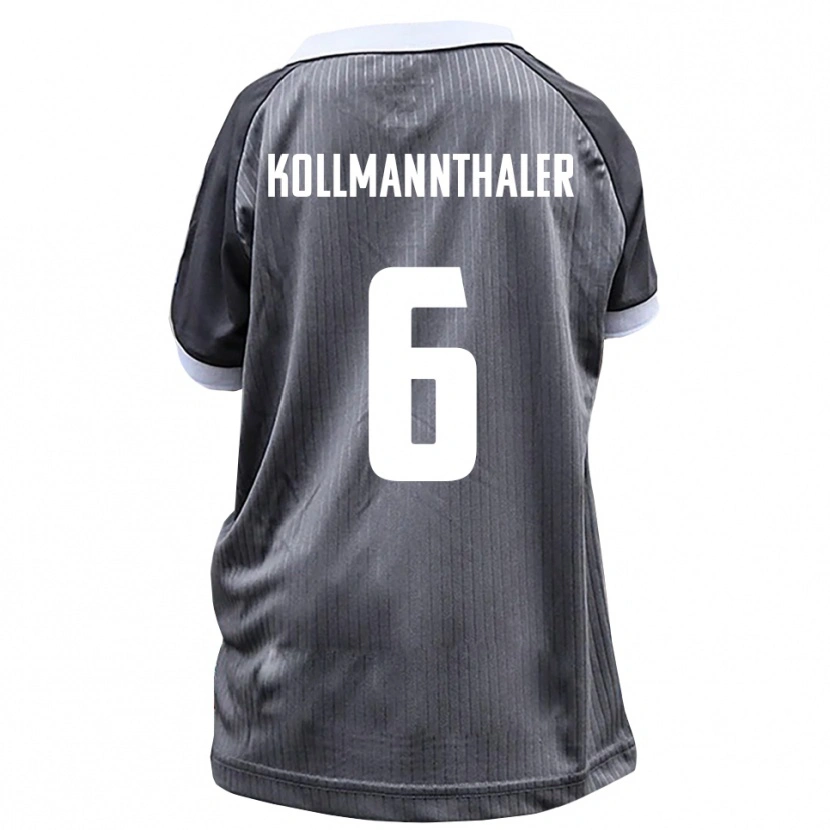 Danxen Dámské Elischa Kollmannthaler #6 Šedá Bílá Daleko Hráčské Dresy 2025/26 Dres