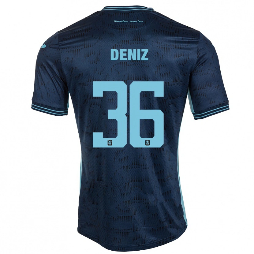 Danxen Dámské Tunay Deniz #36 Královská Modrá Daleko Hráčské Dresy 2025/26 Dres