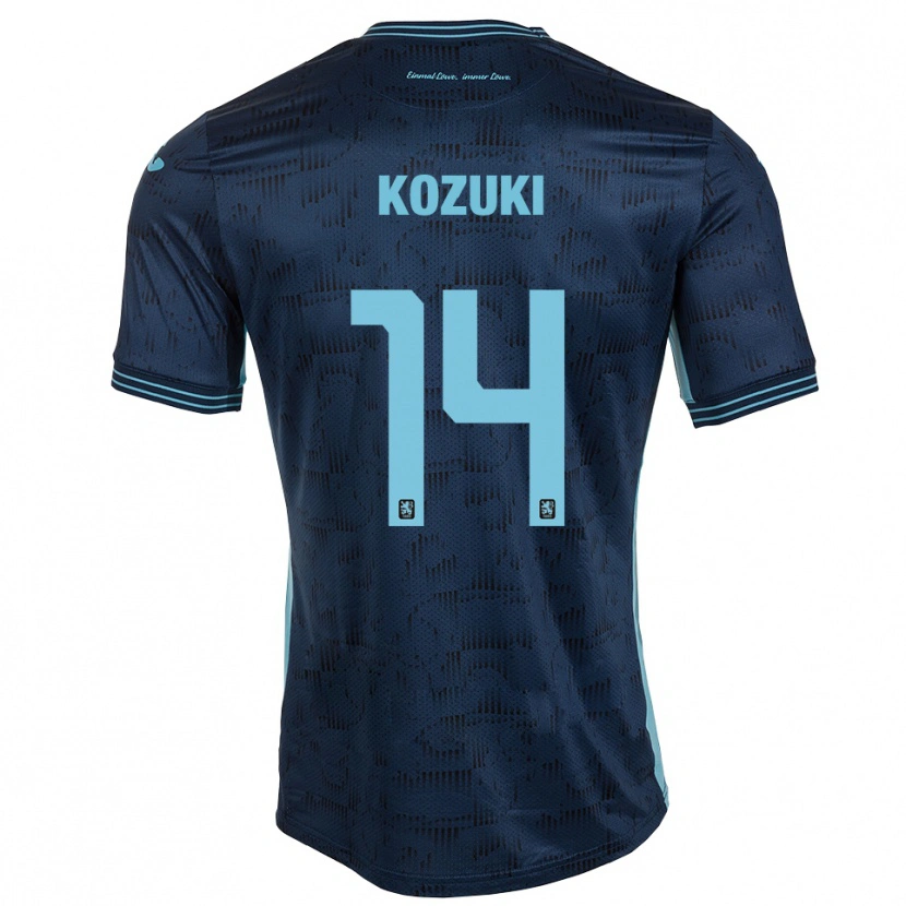 Danxen Dámské Soichiro Kozuki #14 Královská Modrá Daleko Hráčské Dresy 2025/26 Dres