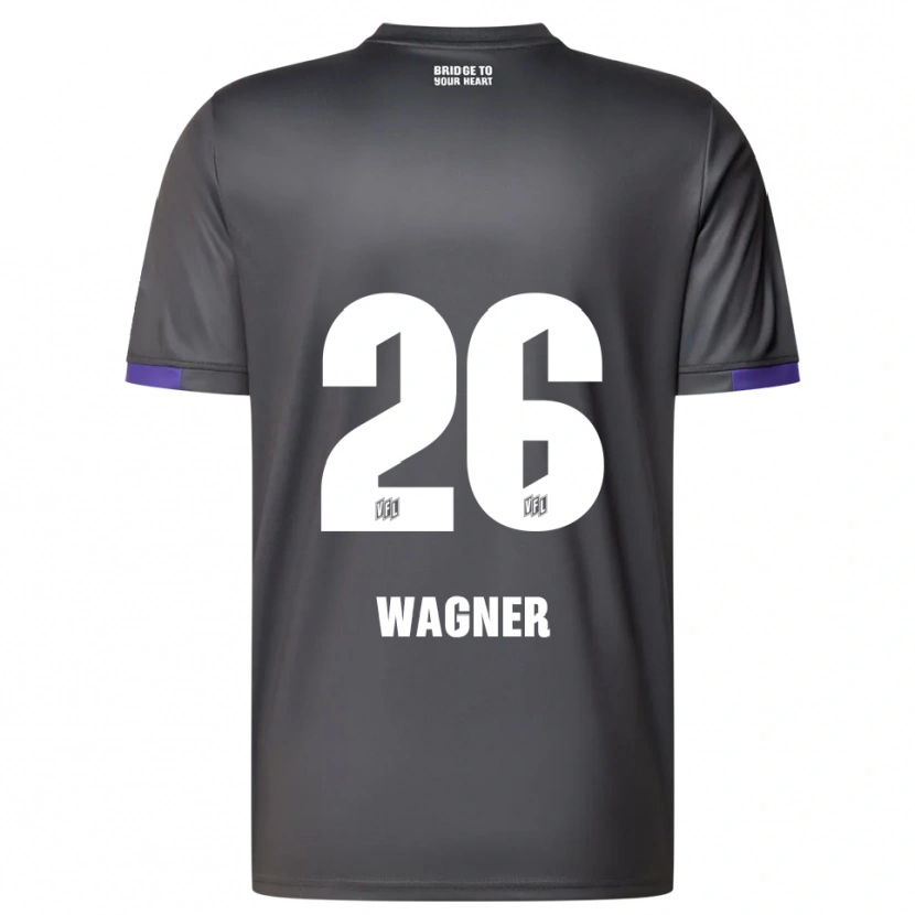 Danxen Dámské Fridolin Wagner #26 Šedá Fialová Daleko Hráčské Dresy 2025/26 Dres