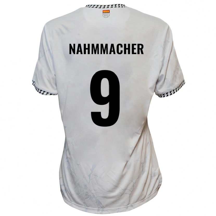 Danxen Dámské Emil Nahmmacher #9 Bílá Černá Daleko Hráčské Dresy 2025/26 Dres