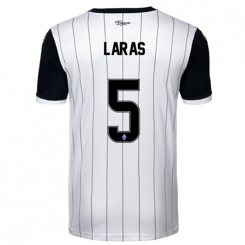 Danxen Dámské Noah Laras #5 Bílá Černá Daleko Hráčské Dresy 2025/26 Dres