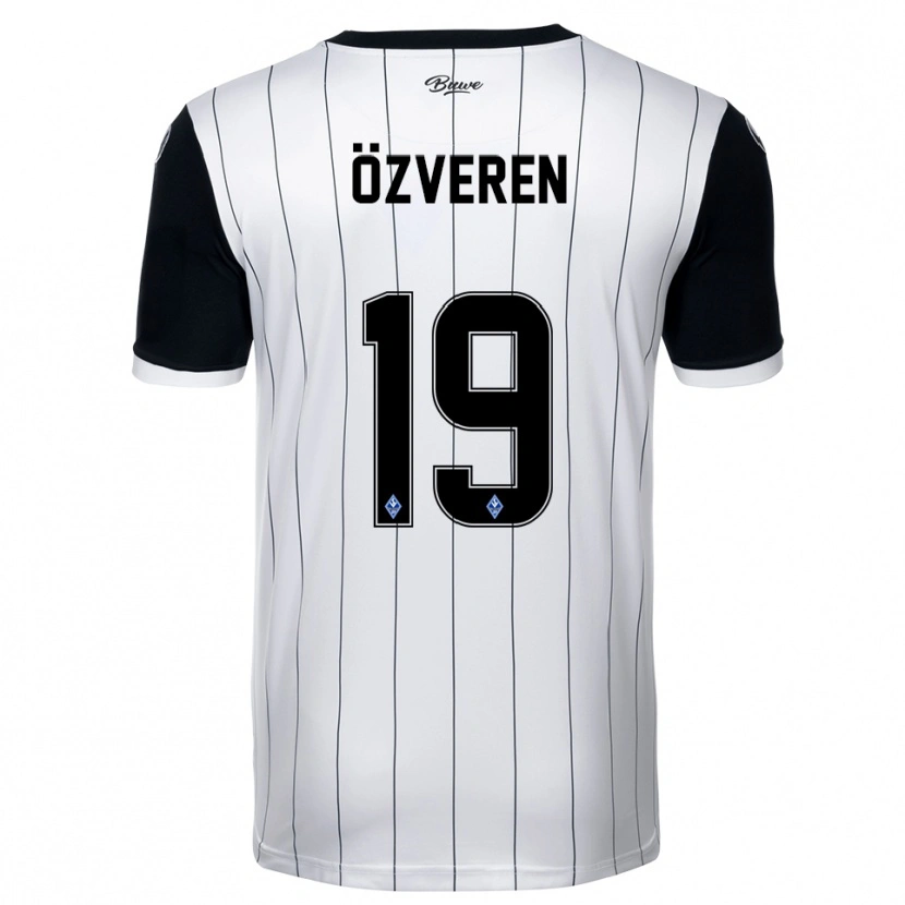 Danxen Dámské Sedat Özveren #19 Bílá Černá Daleko Hráčské Dresy 2025/26 Dres
