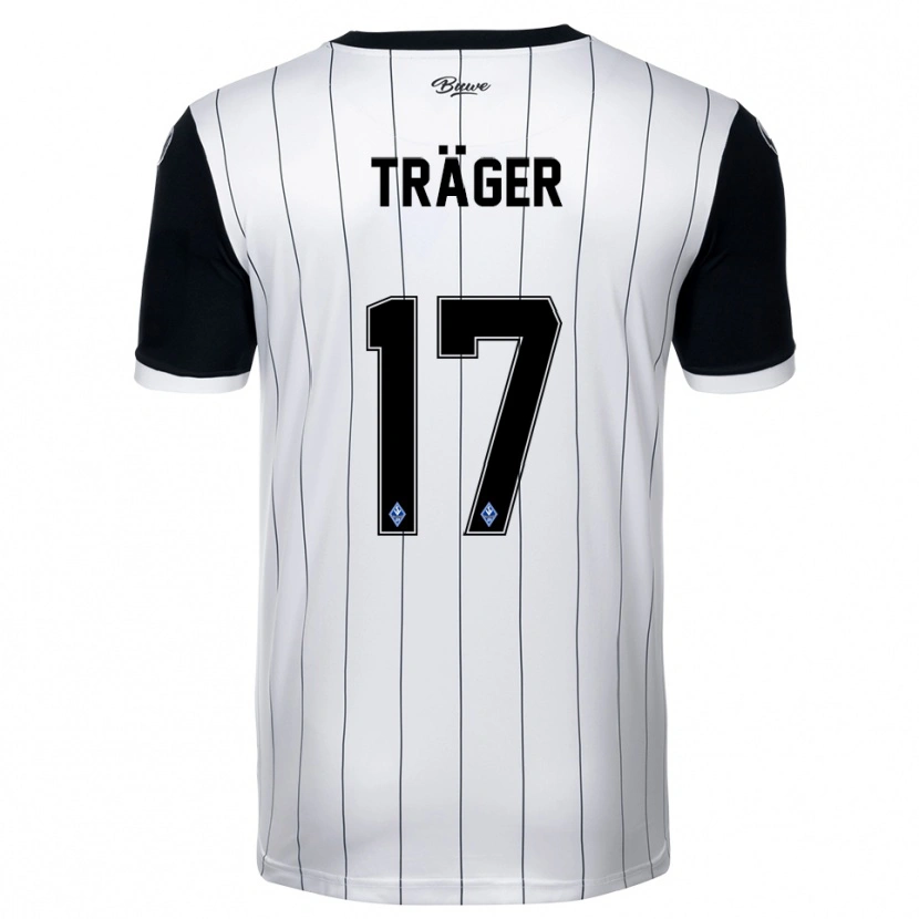 Danxen Dámské Mika Träger #17 Bílá Černá Daleko Hráčské Dresy 2025/26 Dres