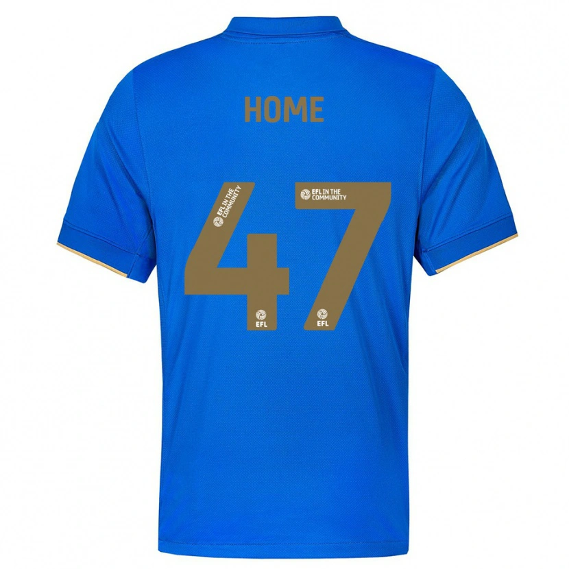 Danxen Dětské Josh Home #47 Modrá Zlatá Domů Hráčské Dresy 2025/26 Dres