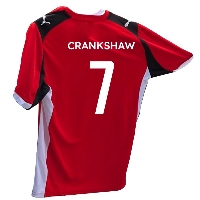 Danxen Dětské Ollie Crankshaw #7 Červená Bílá Domů Hráčské Dresy 2025/26 Dres