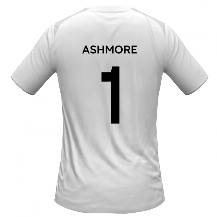 Danxen Dětské Nathan Ashmore #1 Bílá Šedá Domů Hráčské Dresy 2025/26 Dres