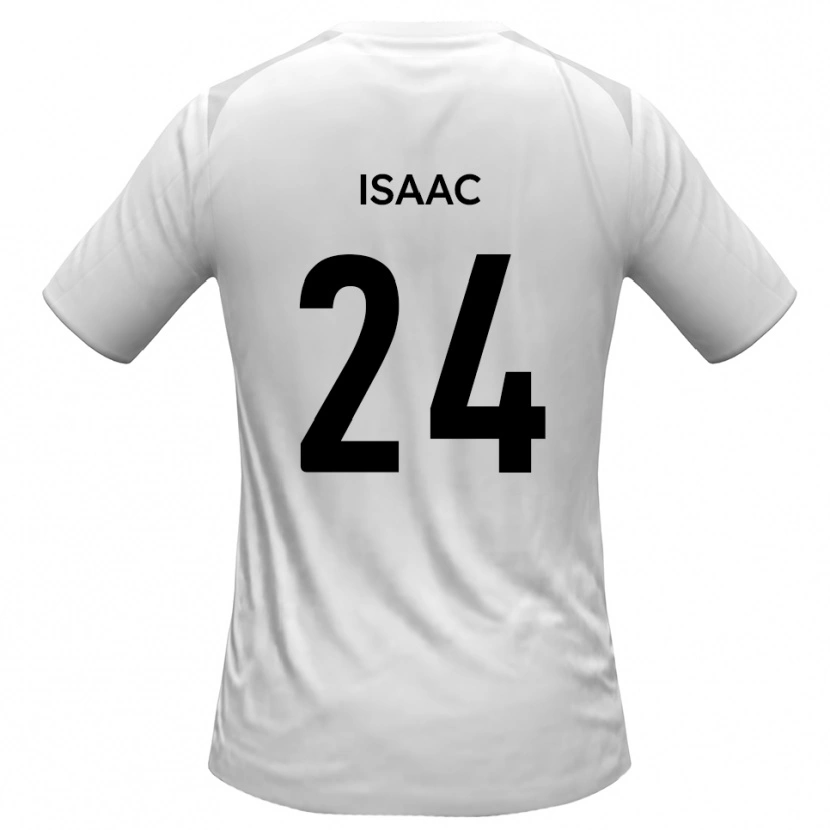 Danxen Dětské Daniel Isaac #24 Bílá Šedá Domů Hráčské Dresy 2025/26 Dres