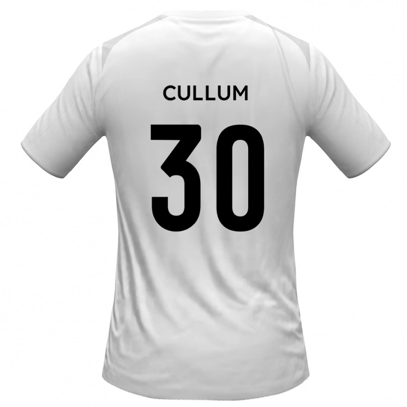 Danxen Dětské Kai Cullum #30 Bílá Šedá Domů Hráčské Dresy 2025/26 Dres