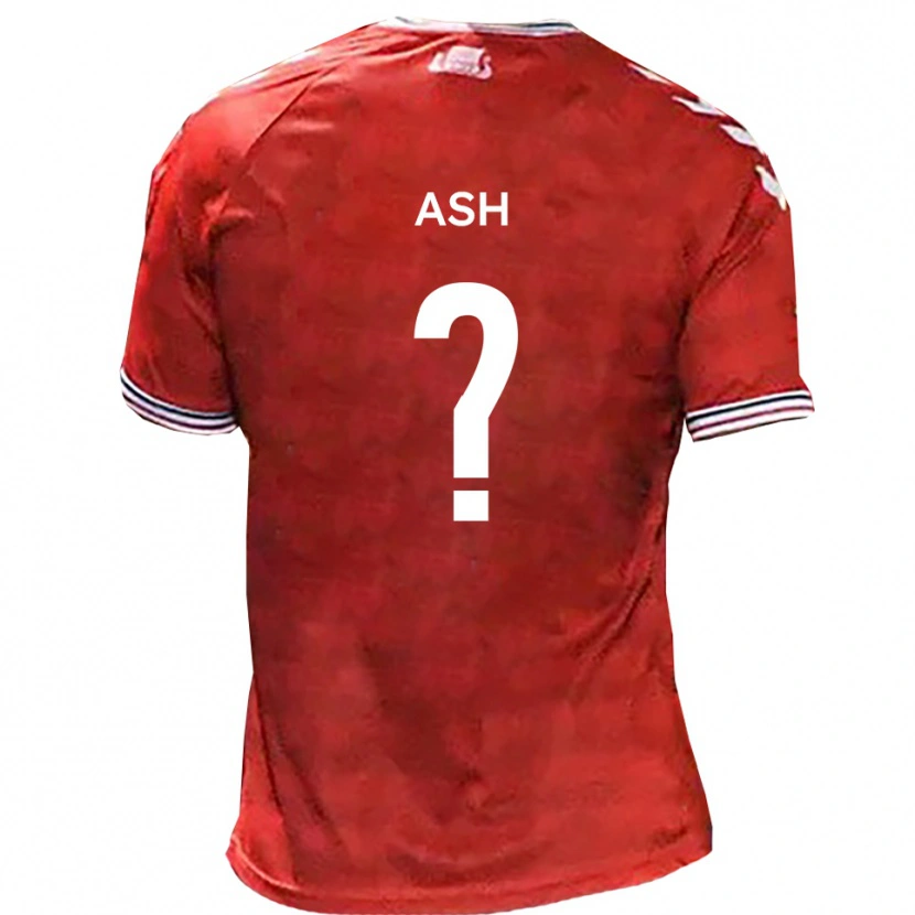 Danxen Dětské Milly Ash #0 Červená Bílá Domů Hráčské Dresy 2025/26 Dres