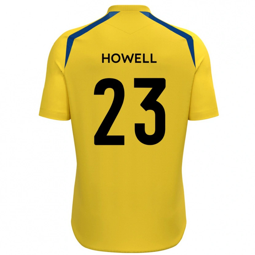 Danxen Dětské Finn Howell #23 Žlutá Modrá Domů Hráčské Dresy 2025/26 Dres