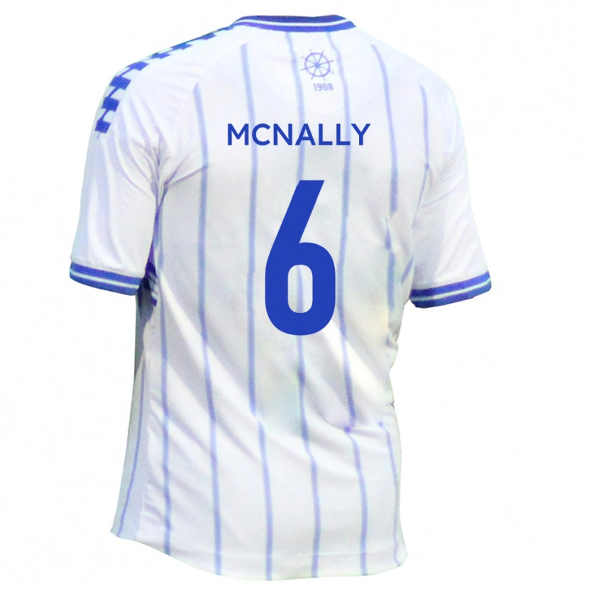 Danxen Dětské Reiss Mcnally #6 Bílá Modrá Domů Hráčské Dresy 2025/26 Dres