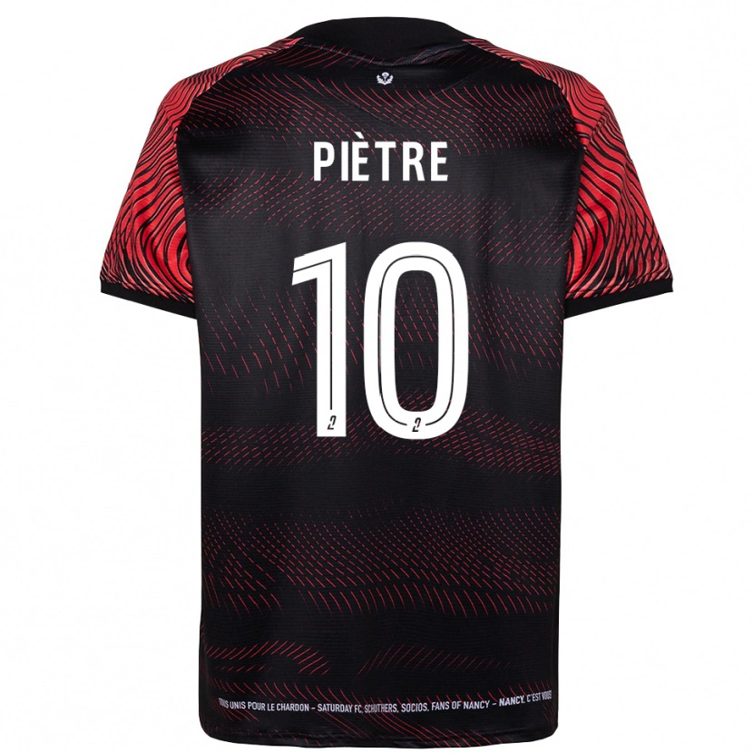 Danxen Dětské Lenny Piètre #10 Bílá Červená Domů Hráčské Dresy 2025/26 Dres