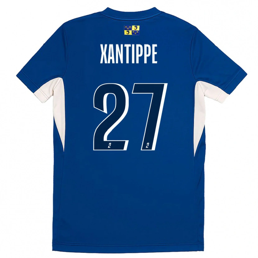 Danxen Dětské Matthéo Xantippe #27 Modrá Tmavě Modrá Domů Hráčské Dresy 2025/26 Dres