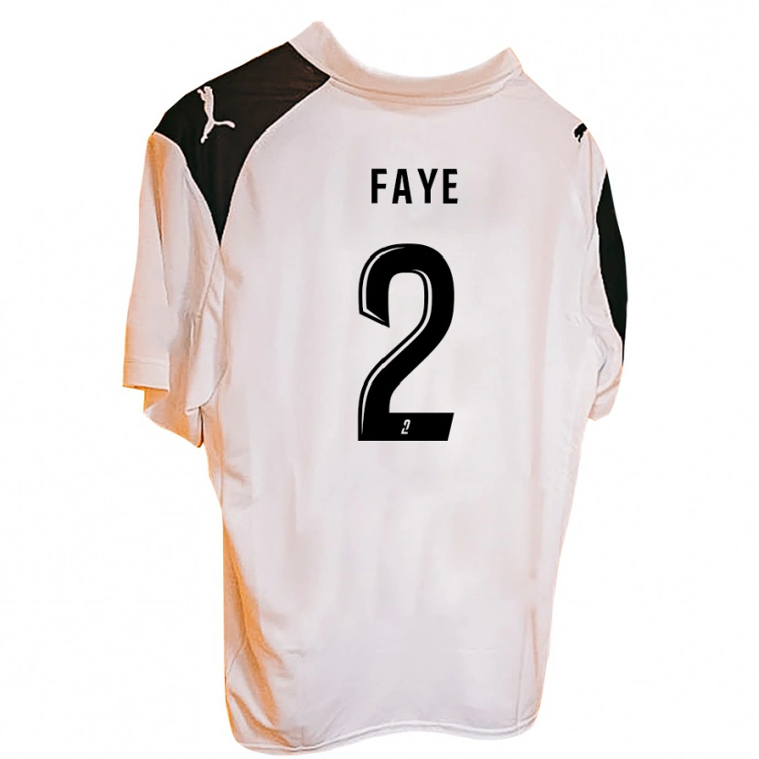 Danxen Dětské Bilal Faye #2 Oranžová Černá Domů Hráčské Dresy 2025/26 Dres