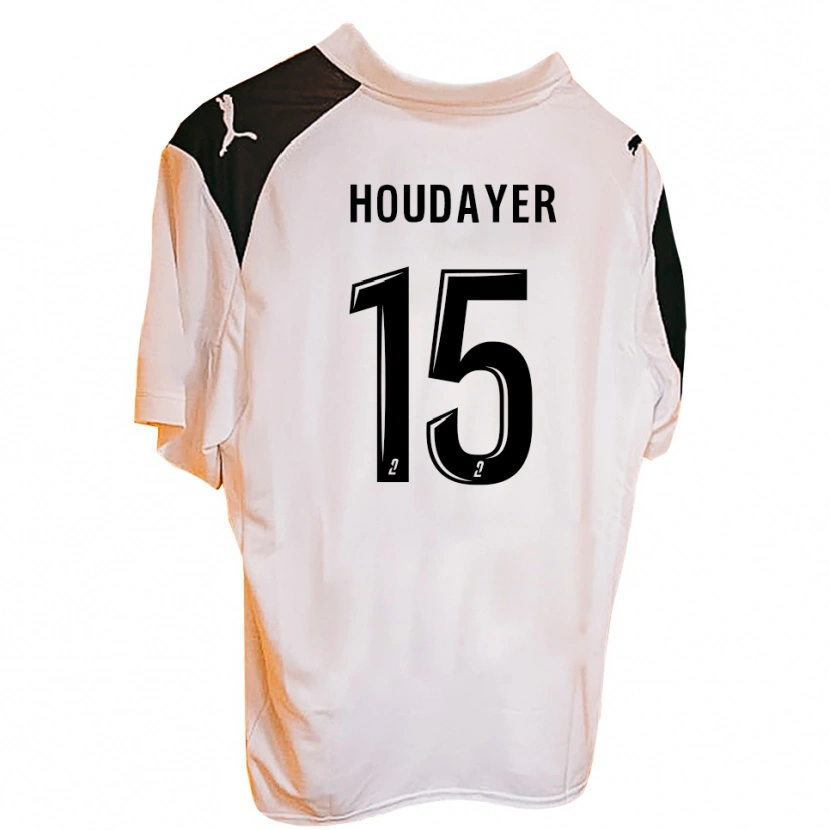 Danxen Dětské Mathys Houdayer #15 Oranžová Černá Domů Hráčské Dresy 2025/26 Dres