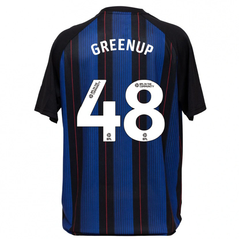 Danxen Dětské Isaac Greenup #48 Modrá Černá Daleko Hráčské Dresy 2025/26 Dres