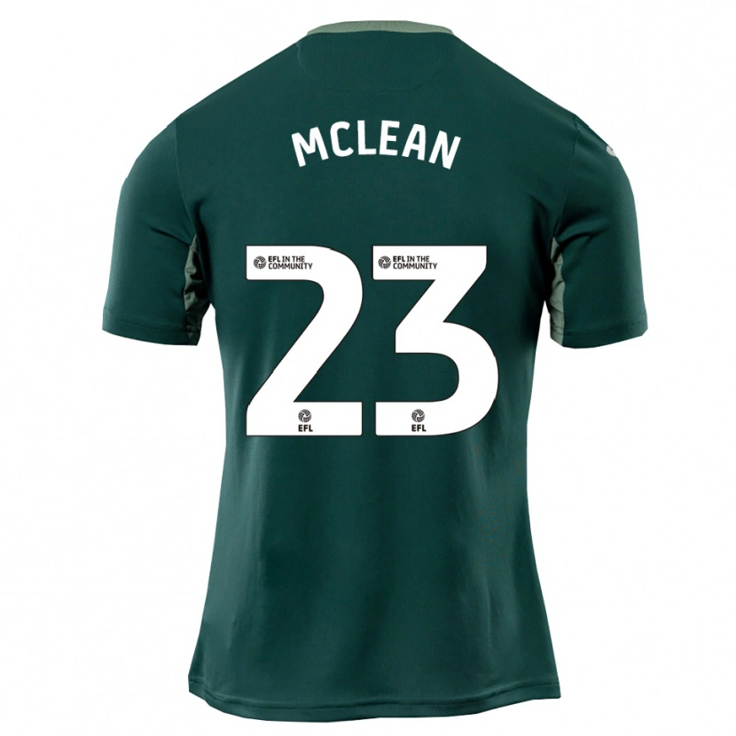 Danxen Dětské Kenny Mclean #23 Zelená Bílá Fialová Daleko Hráčské Dresy 2025/26 Dres