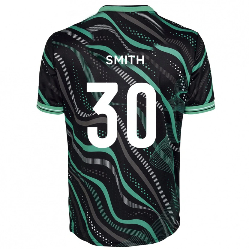 Danxen Dětské Jude Smith #30 Černá Zelená Daleko Hráčské Dresy 2025/26 Dres