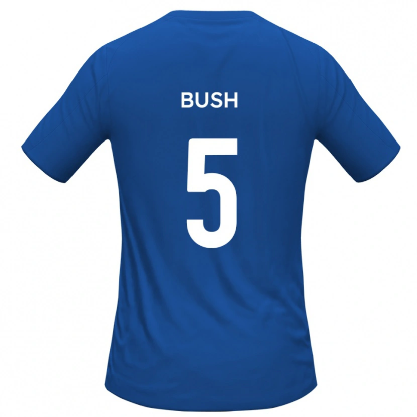 Danxen Dětské Chris Bush #5 Světle Modrá Daleko Hráčské Dresy 2025/26 Dres