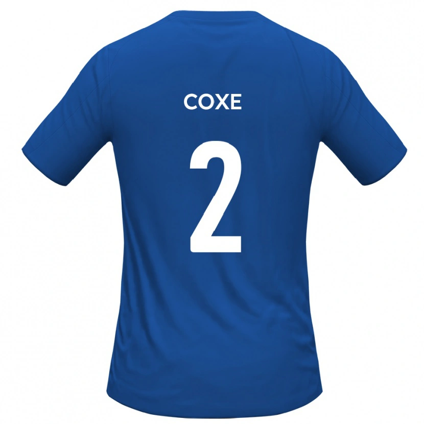 Danxen Dětské Cameron Coxe #2 Světle Modrá Daleko Hráčské Dresy 2025/26 Dres