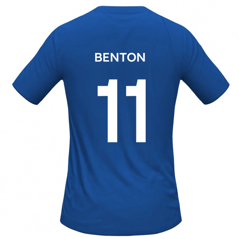 Danxen Dětské Jon Benton #11 Světle Modrá Daleko Hráčské Dresy 2025/26 Dres