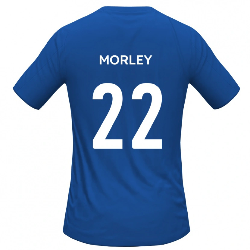 Danxen Dětské Adam Morley #22 Světle Modrá Daleko Hráčské Dresy 2025/26 Dres