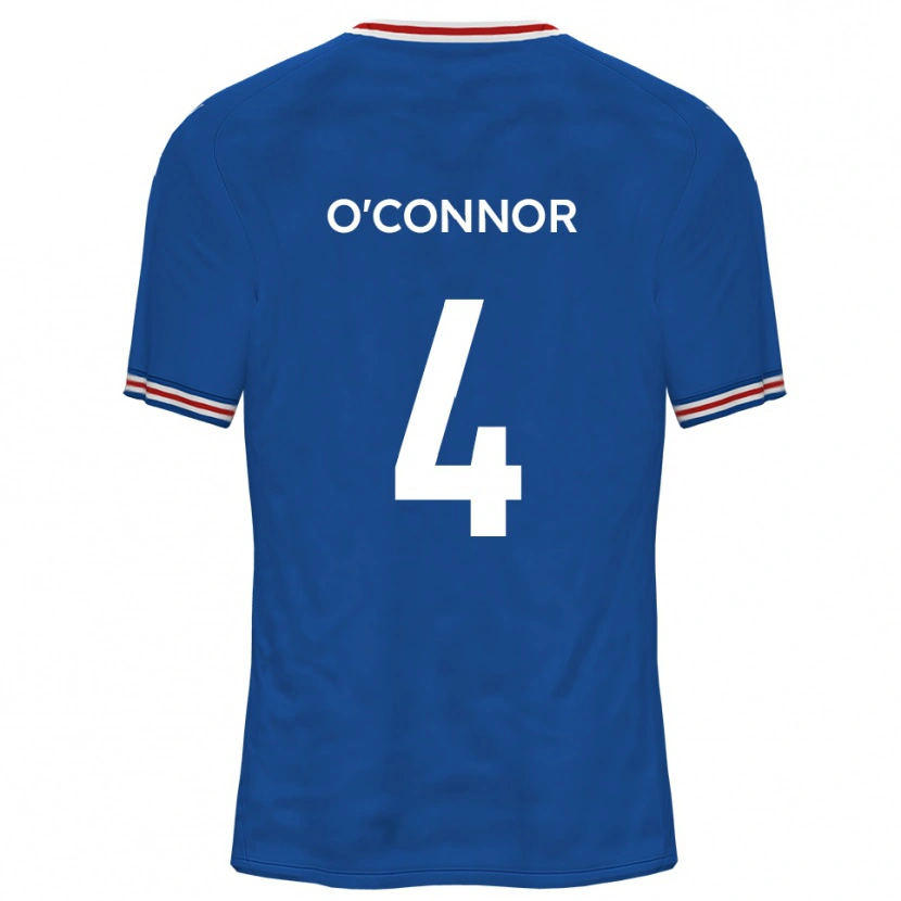 Danxen Dětské Darragh O'connor #4 Dodger Blue Daleko Hráčské Dresy 2025/26 Dres