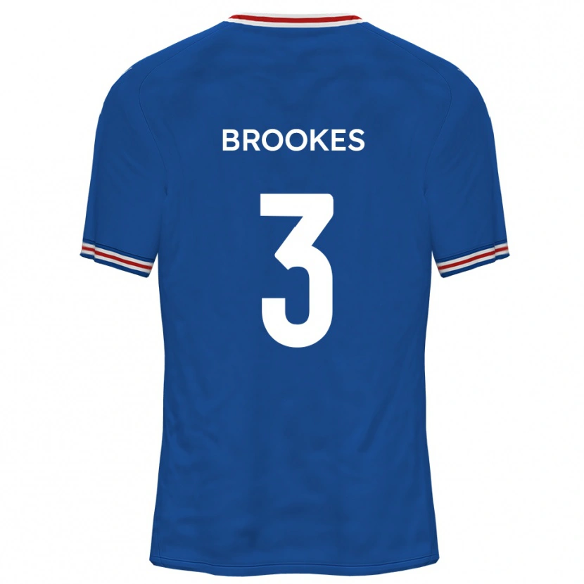 Danxen Dětské Ben Brookes #3 Dodger Blue Daleko Hráčské Dresy 2025/26 Dres