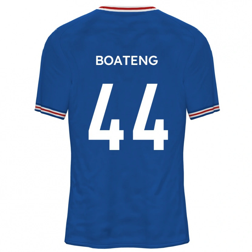 Danxen Dětské Hiram Boateng #44 Dodger Blue Daleko Hráčské Dresy 2025/26 Dres