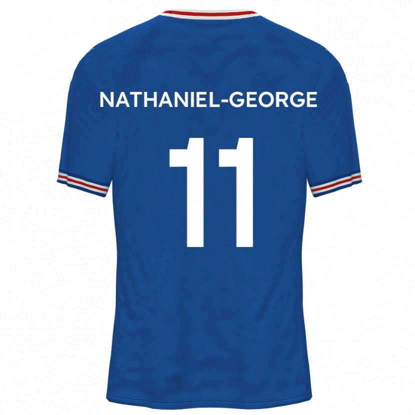 Danxen Dětské Ashley Nathaniel-George #11 Dodger Blue Daleko Hráčské Dresy 2025/26 Dres