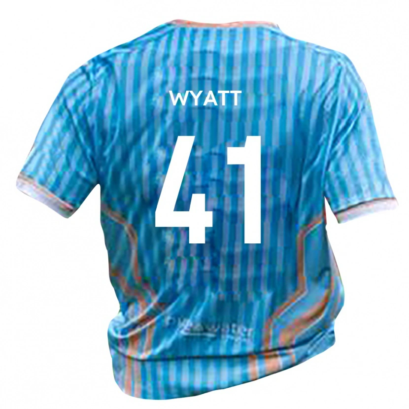 Danxen Dětské Reuben Wyatt #41 Černá Zlatá Daleko Hráčské Dresy 2025/26 Dres