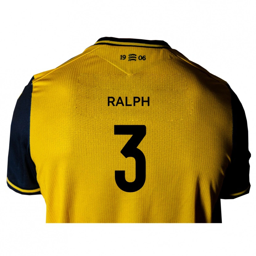 Danxen Dětské Nathan Ralph #3 Žlutá Černá Daleko Hráčské Dresy 2025/26 Dres