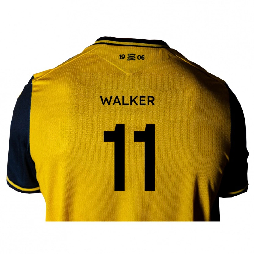 Danxen Dětské Josh Walker #11 Žlutá Černá Daleko Hráčské Dresy 2025/26 Dres